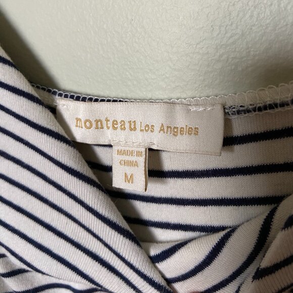 Monteau Striped Jumpsuit - Picture 4 of 4